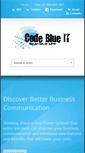 Mobile Screenshot of codeblueit.com